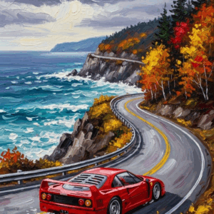 Ferrari Cruising Oceanside