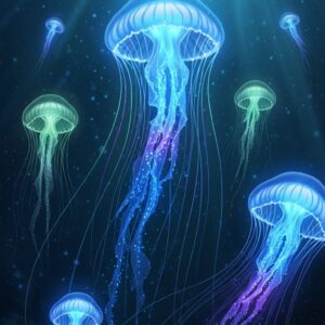 Jellyfish in the Depths