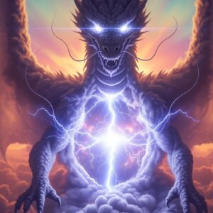 Lightning Stomach of a Fire Breathing Dragon