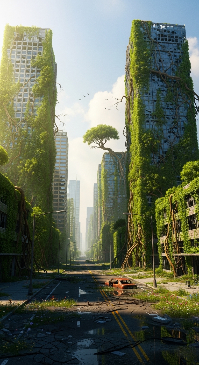 Overgrown Cityscape