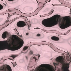 Rose Gold Liquid Metal