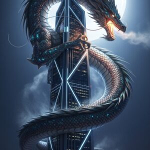 Serpent Dragon in the City