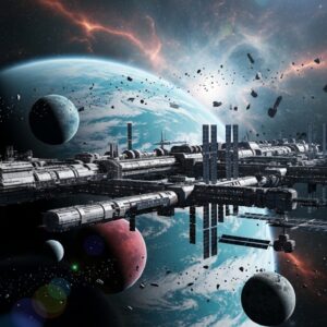 Space Station Above the World