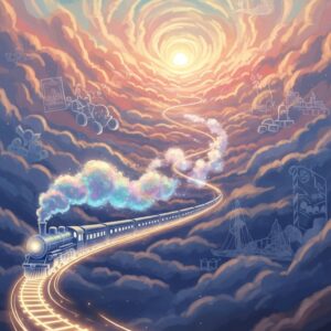 Train Through the Clouds