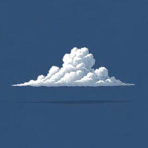 Cirrus Cloud on Paper