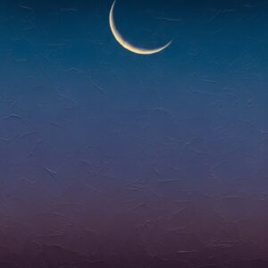 Deep Moon in Twilight